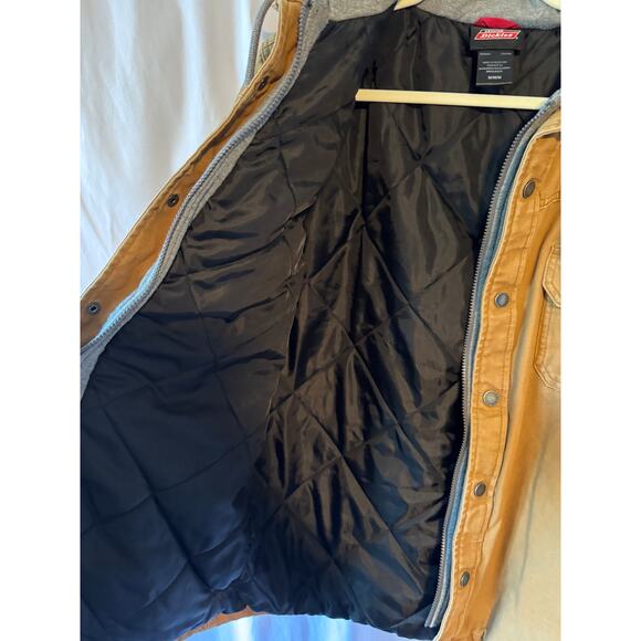 Dickies Hooded Canvas Work Jacket - Medium - Picture 9 of 15